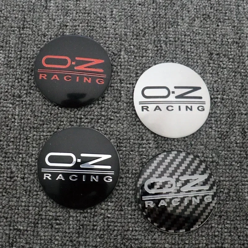 4pcs 62mm OZ Racing Emblem Stickers Wheel Center Cap Hub Logo Badge alluminio