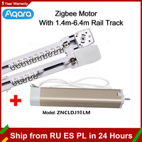 Aqara Smart Zigbee Curtain Drive Motor With1.8m-6m Electric Curtain Rail Track Mijia Homekit Automatic Control System