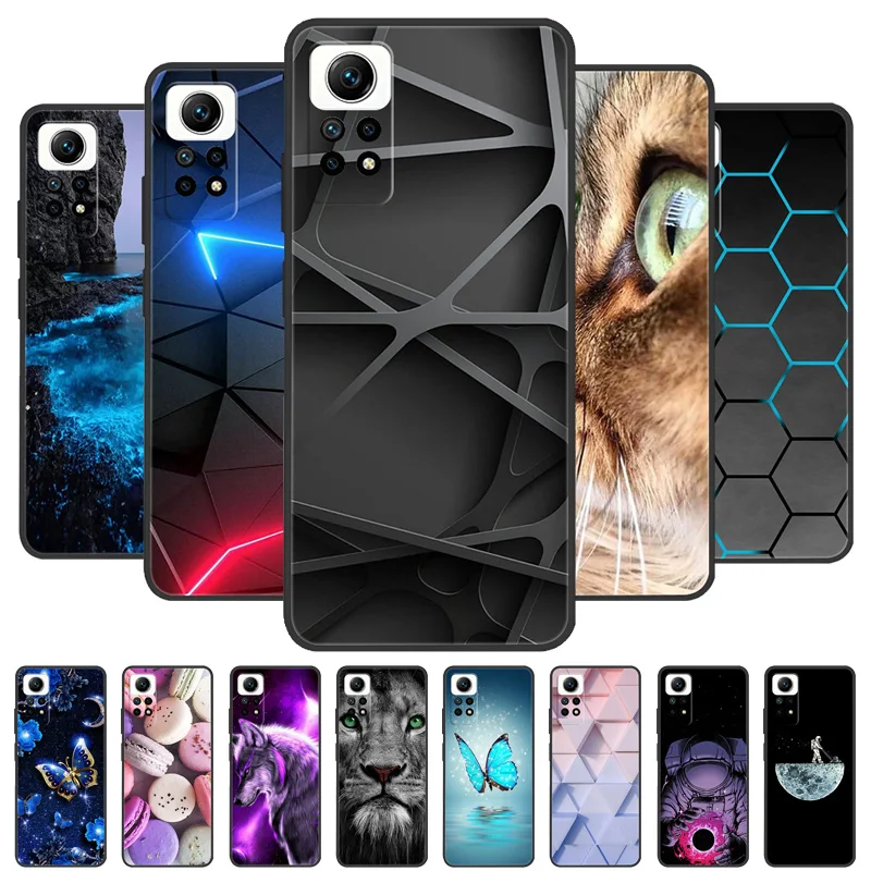 For Xiaomi Redmi Note 12 Pro 4G Case Shockproof TPU Soft Silicone Phone Covers for Xiaomi Redmi Note12 Pro NFC Funda Luxury Capa