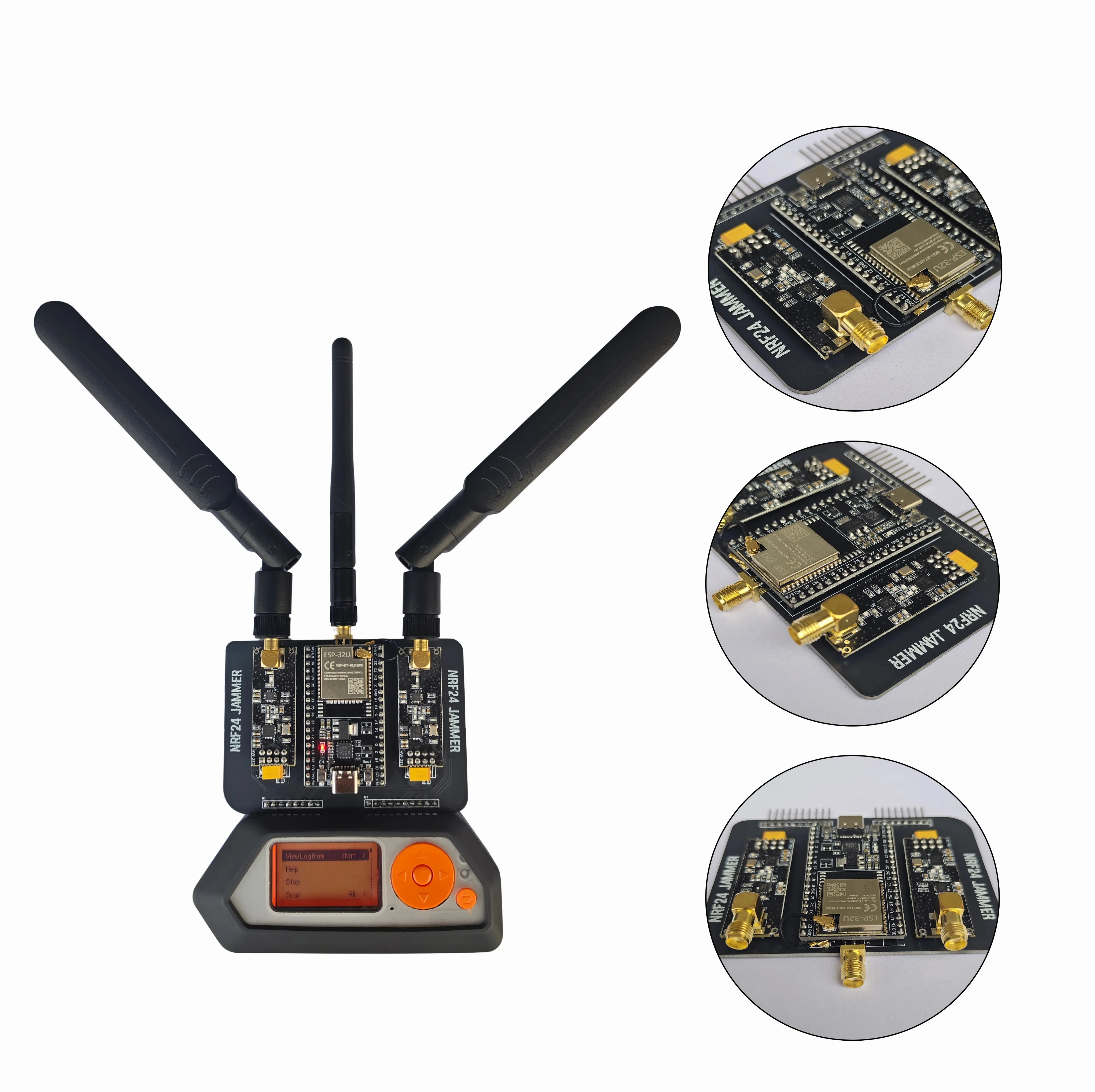 

Новый модуль ESP32 DevKitC NRF24L01 PA LNA 2.4ГГц для Flipper Zero, с улучшенной антенной, для Bluetooth-связи