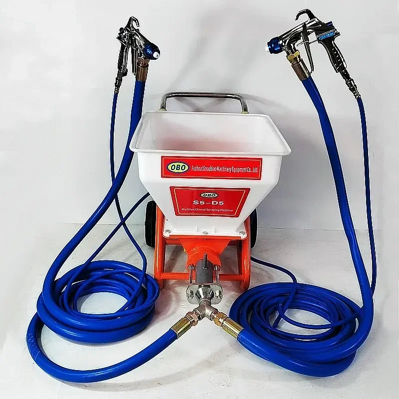 

S5-D5 Lightest Electric Texture Paint Spraying Machine High Quality Electric Natural Stone Paint Spraying Machine