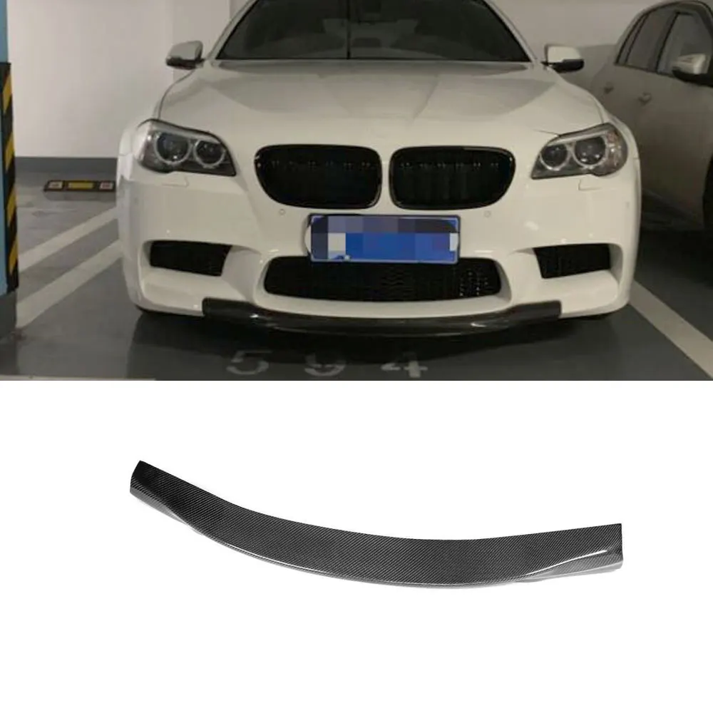 

VACOMUL Carbon Fiber 5 Series Front Lip Spoiler For BMW 5 Series F10 M5 Original Bumper 2012 - 2016 Car Head Bumper Chin Guard