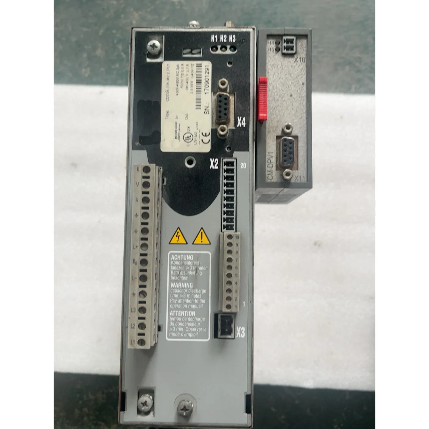 CDD34.006.W2.2.PC1 servo drive used in good condition