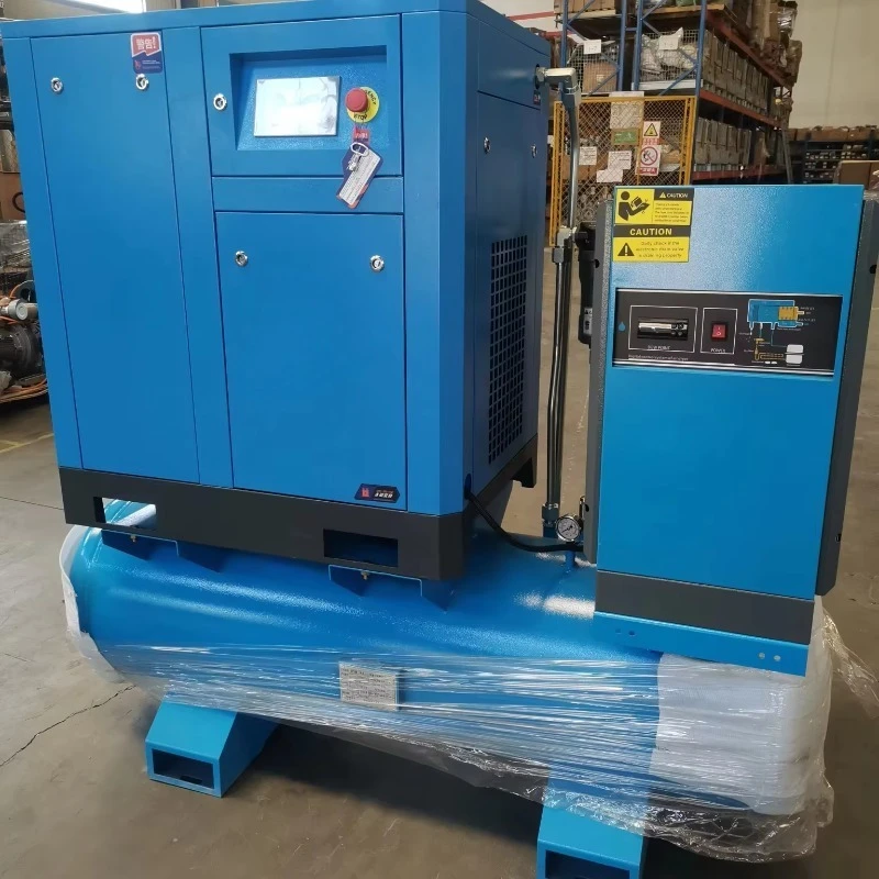 Customized Screw Air Compressor 15 Hp All-in-one Air Compressor 22kw 16 Bar Screw Air Compressor For Fiber Laser