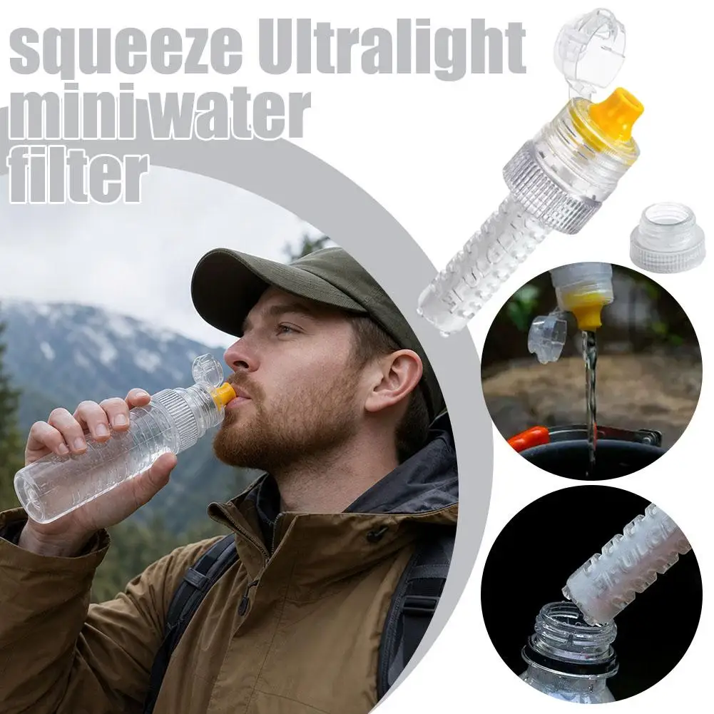 3F UL GEAR Water Filtration System Squeeze Ultralight Mini Outdoor Filter  Capacity Hiking Camping Backpacking Essential Gear view 2