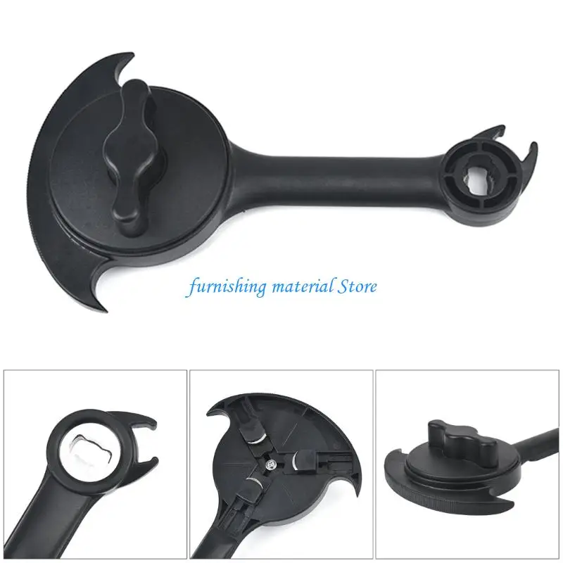 

Y5GD MultiFunction Plastic Can Opener With Effortless Leverage Design For Easy Opening Of Jars Beer Bottle Can for Weak Hands