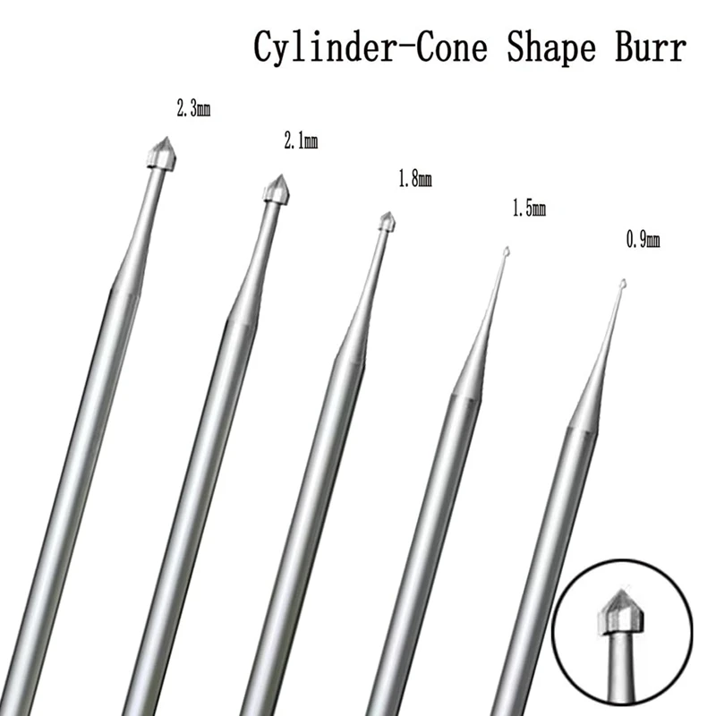 24 Stuks 3/32Inch Schacht Burr Sets, Inclusief Bal Burs, Stenen Zetten Bits, Ronde Cup Braam, 90 ° Hart Burs En Bud Bur Kits