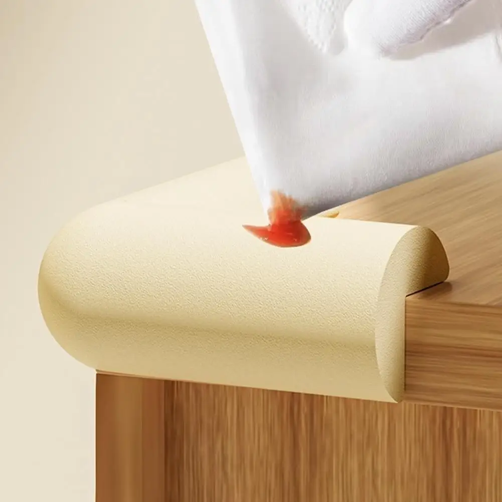 Tiras suaves y seguras inodoras, tamaño Universal para bordes de muebles, tiras de prevención de colisiones de esquina de mesa, altamente elásticas
