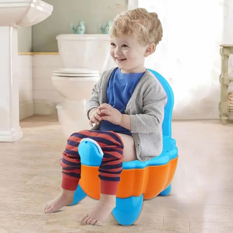 Seggiolino da allenamento portatile per vasino per bambini sedile del water da viaggio facile da pulire con protezione antispruzzo e copertura accessori per il bagno