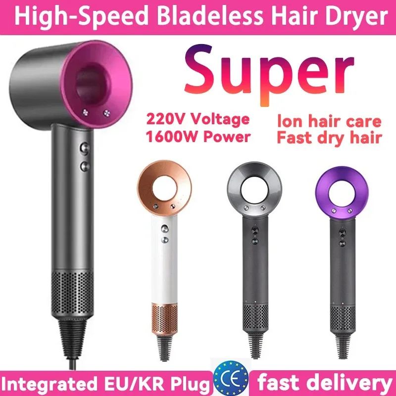 

Professinal Leafless For Ds Hair Dryer Negative Ion Quick Dry Home Powerful Hair Constant Flyaway Attachment Anion Electric