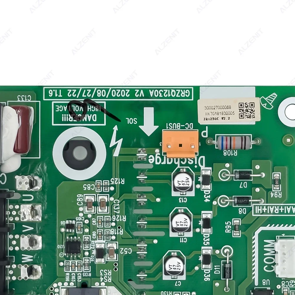 Novo para placa de controle de ar condicionado central gree GMV-160WL/a zq1230c circuito pcb 300027000068   Peças de condicionamento