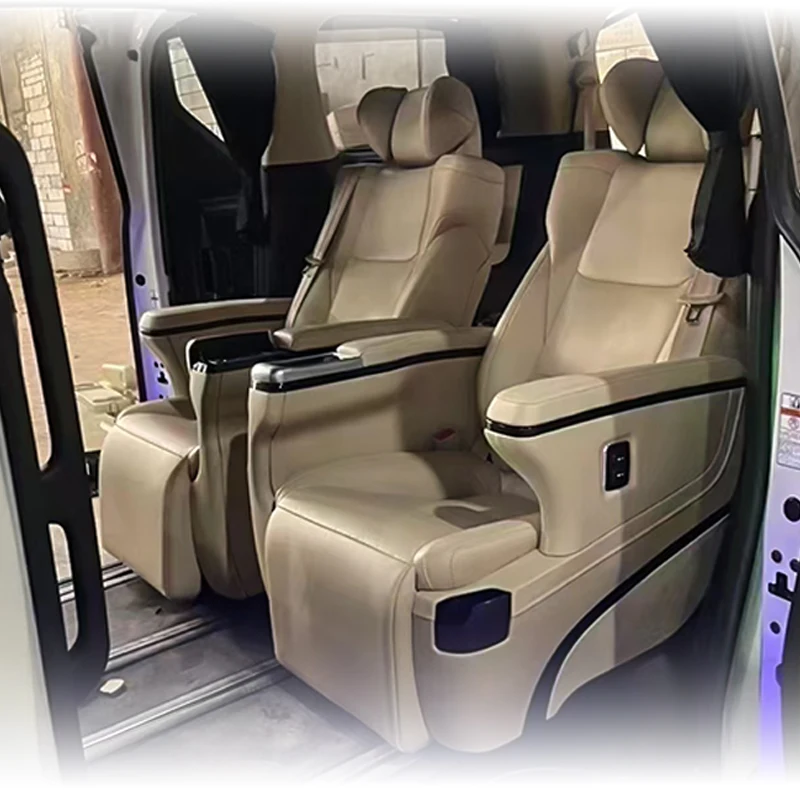 Premium Aviation Leather Seat Parts for Alphard Hot Item for Overseas Lovers