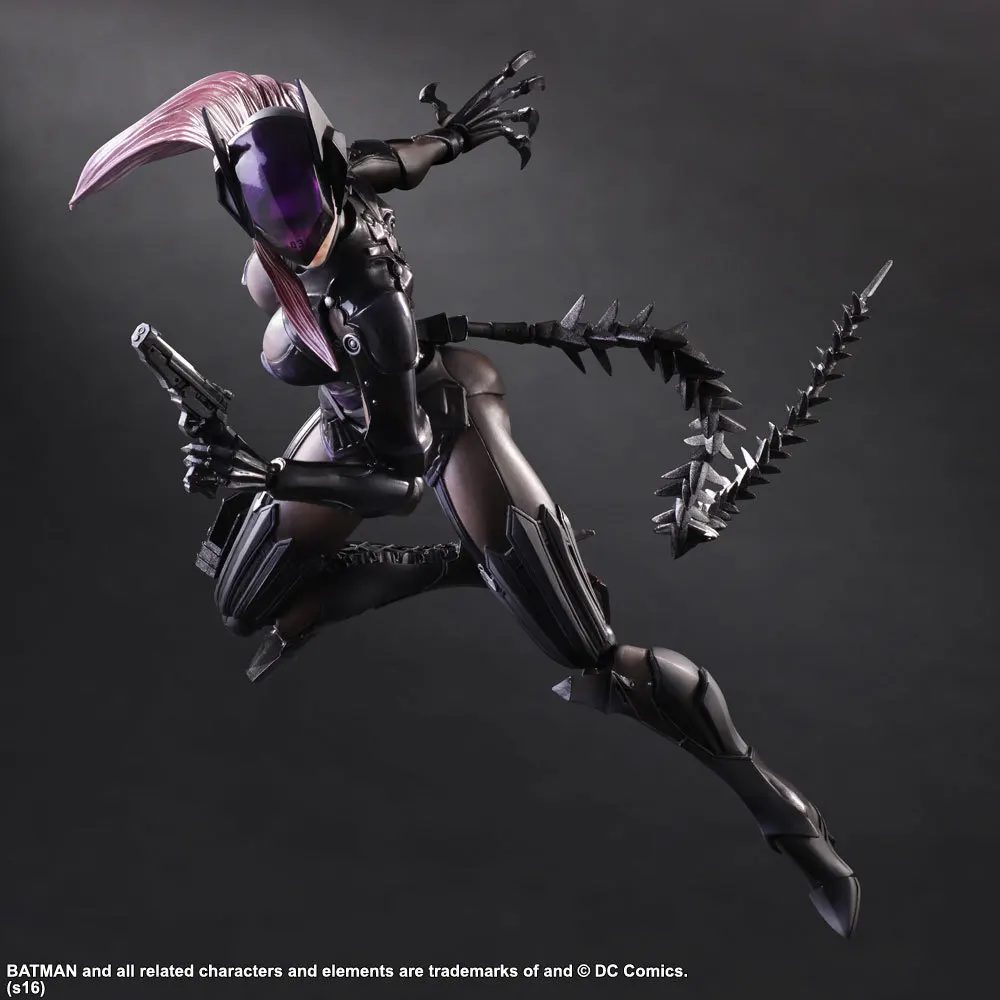 PLAY ARTS Cat Woman Action Figure Selina The Dark Knight Rises Kyle Model Toy Gift 27CM Room Decoration Birthday Gifts