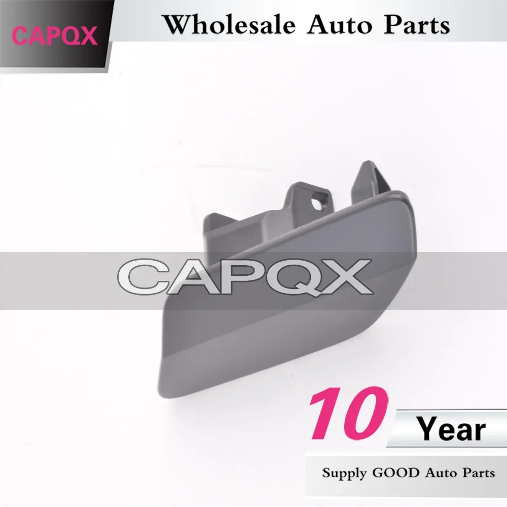 CAPQX For VW Golf 7 Mk7 GTI GTD R32 Variant 2014-2017 Front HeadLight Head Lamp Washer Nozzle Spray Jet Cover House Cap Shell