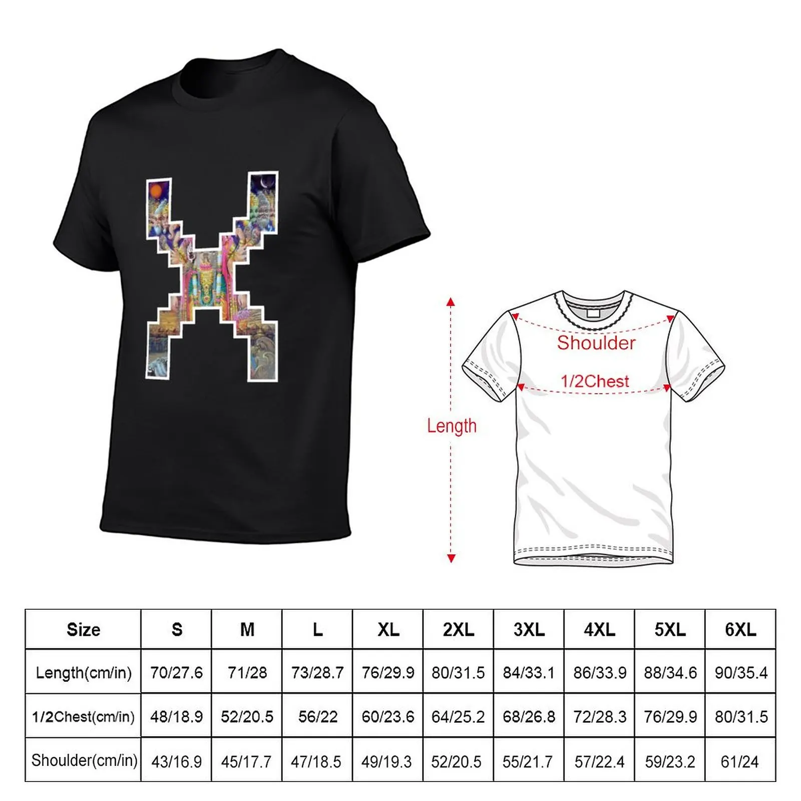 KNTXT Asura Print T-Shirt blanks new edition quick-drying man clothes oversized t shirt men