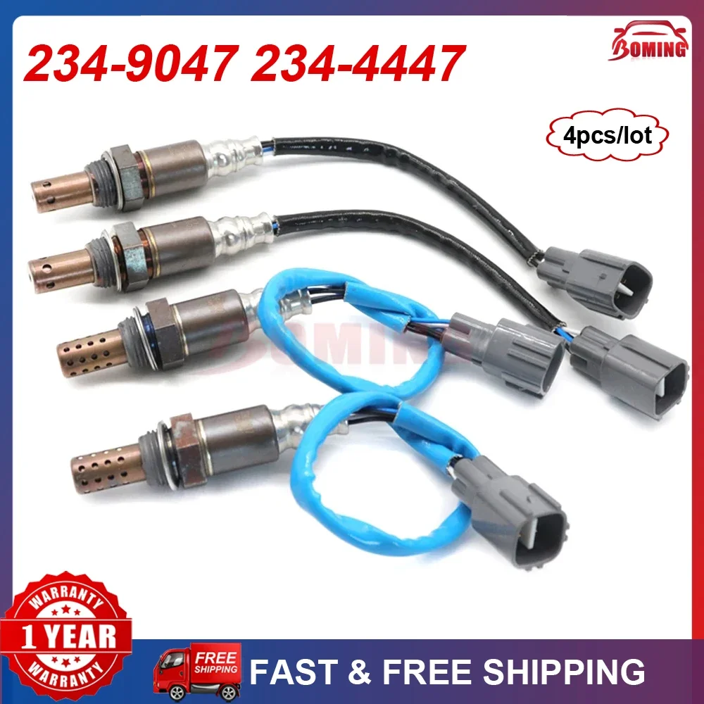 4PCS 234-9047 234-4447 Car New Up&Downstream Air Fuel Ratio Lambda Oxygen Sensor For Subaru B9 Tribeca Legacy Outback 3.0L 3.6L