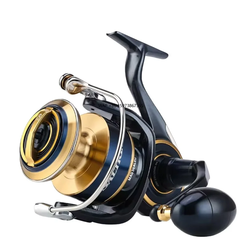 

100% Original Daiwa Saltiga Peche-Accessoir Freshwater Trolling Reel for River and Lake Fishing Sea Fishing Reels 12BB+1