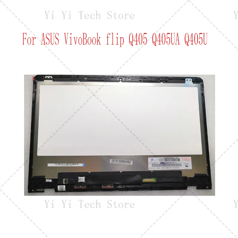 

For ASUS VivoBook flip Q405 Q405UA Q405U LCD display LCD touch screen assembly with frame 1920X1080 FHD