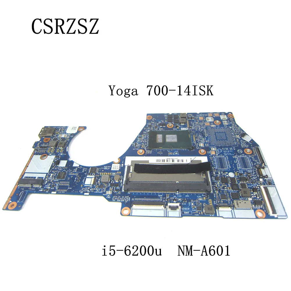 

BYG43 NM-A601 with i5-6200u Laptop motherboard Fit For Lenovo Yoga 700-14isk mainboard Tested ok