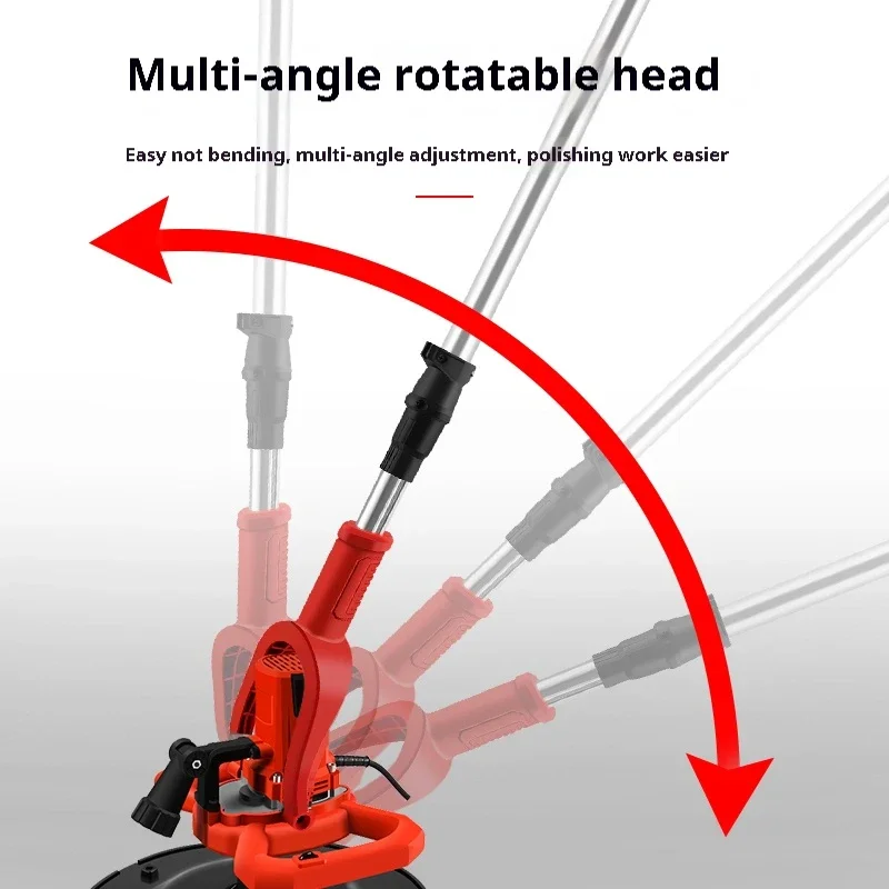 Electric Cement Mortar Trowel Leveling Machine Hand-held Floor Wall Smoothing Polishing Sander Putty Plastering Machine