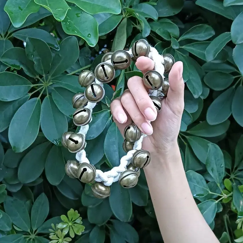 24/48/96 أجراس مصنوعة يدويًا ASMR أداء الرقص مرافقة أجراس العلاج الصوتي شفاء الآلات الموسيقية قرع #1