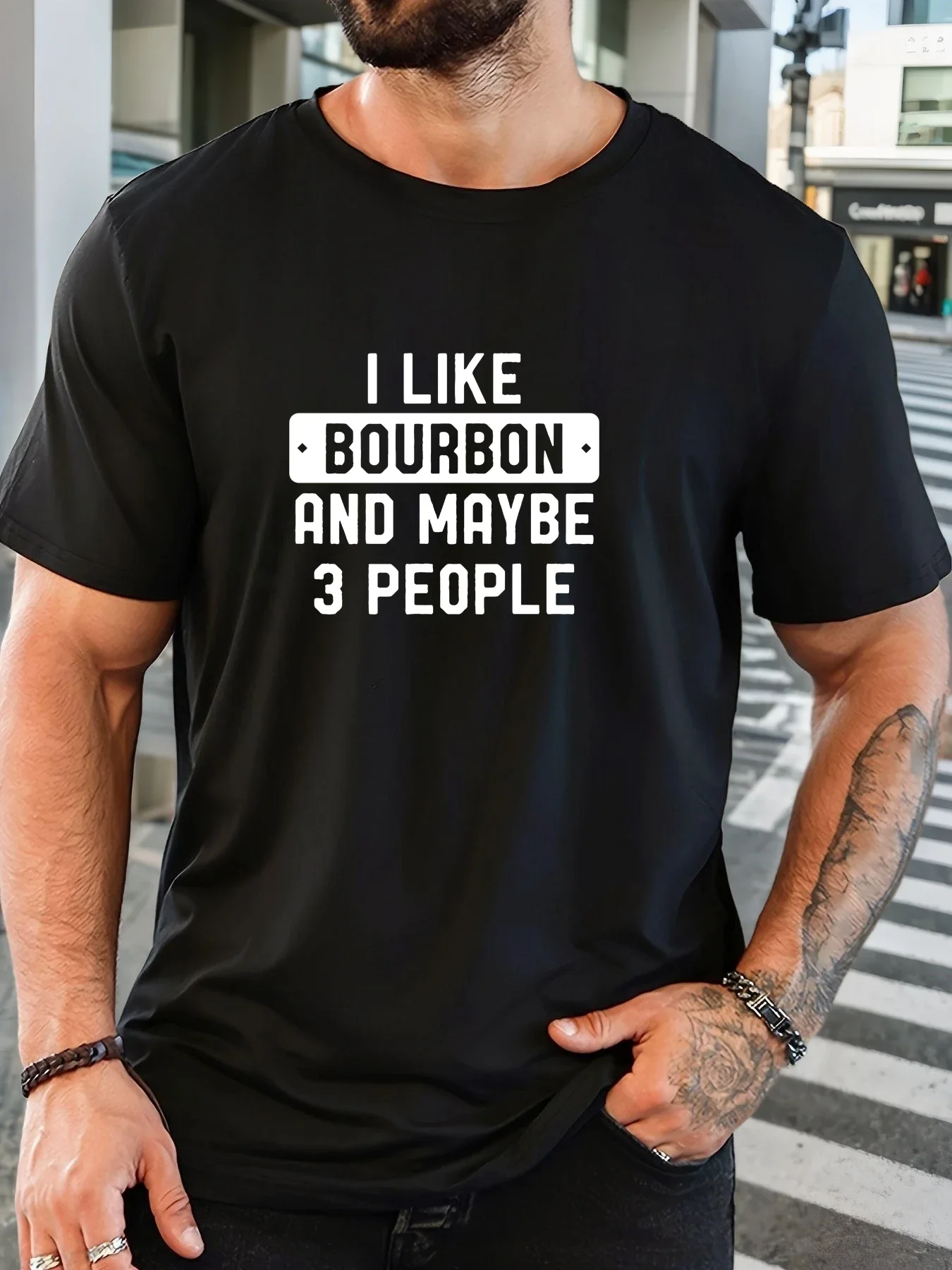 

Поп-мужская футболка из 100% хлопка, летняя повседневная мягкая креативная футболка с буквенным принтом и круглым вырезом, дышащие футболки с короткими рукавами, новинка 2025 года