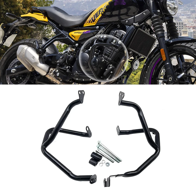 

Мотоциклетные защитные дуги, защита двигателя, защитные рамки, бамперы для GUERRILLA 450 Guerrilla 450 2024 2025, аксессуары Guerrilla 450