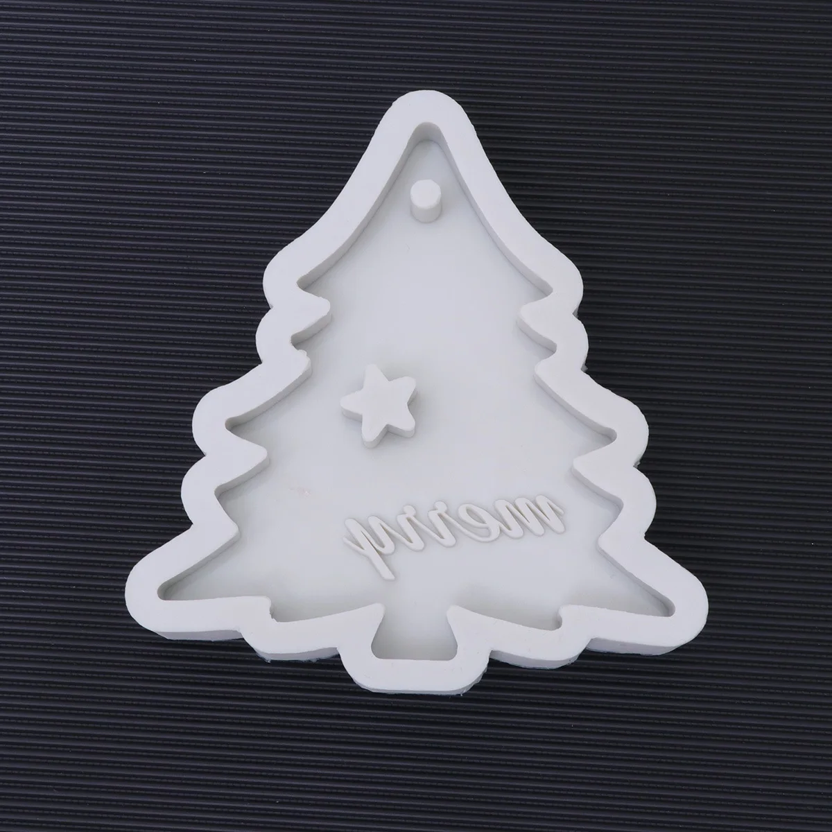 Siliconen kerstvorm Boomvorm Holle ster Vrolijke brief voor doe-het-zelf bakken Taarten Chocolade Puddingen Jellies Boomvorm