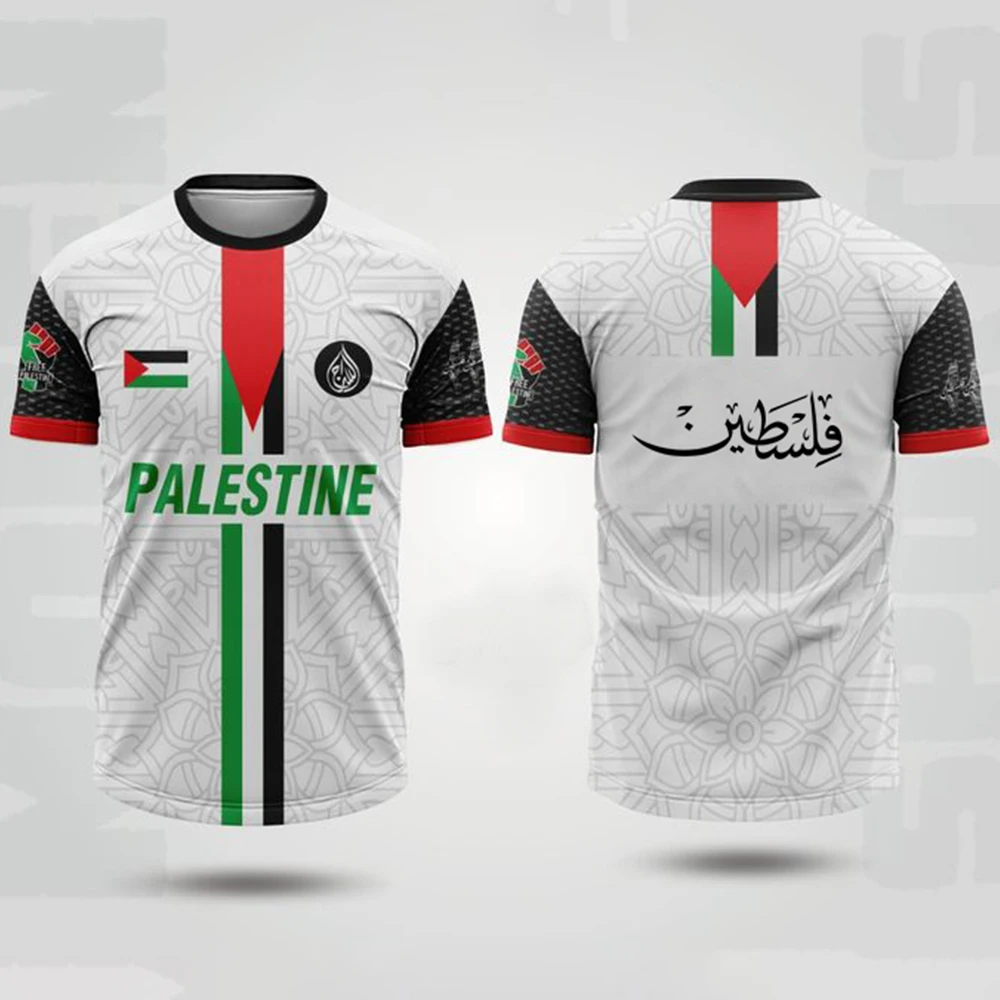 

2025 New Football Jersey Men's T Shirts Country Flag Print Tshirt Summer Sports Men Women Short Sleeve Breatable Loose Tees Tops