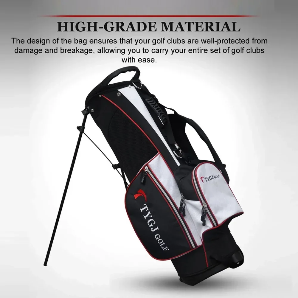 Portable golfs bag Golf bracket bags Portable golf bag is fresh and black Golf Bags