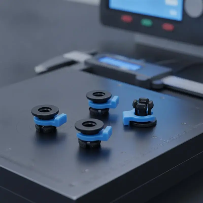 3D Printer Bowden Coupling Collet Clips 5/10/15 Sets Easy to Use Tube Fitting Clip Set for Ender, Prusa, Anycubic Printers