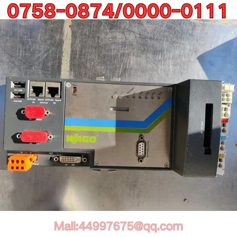 

Second-hand 0758-0874/0000-0111 Functional test of industrial control mac Negotiable pricehine is normal