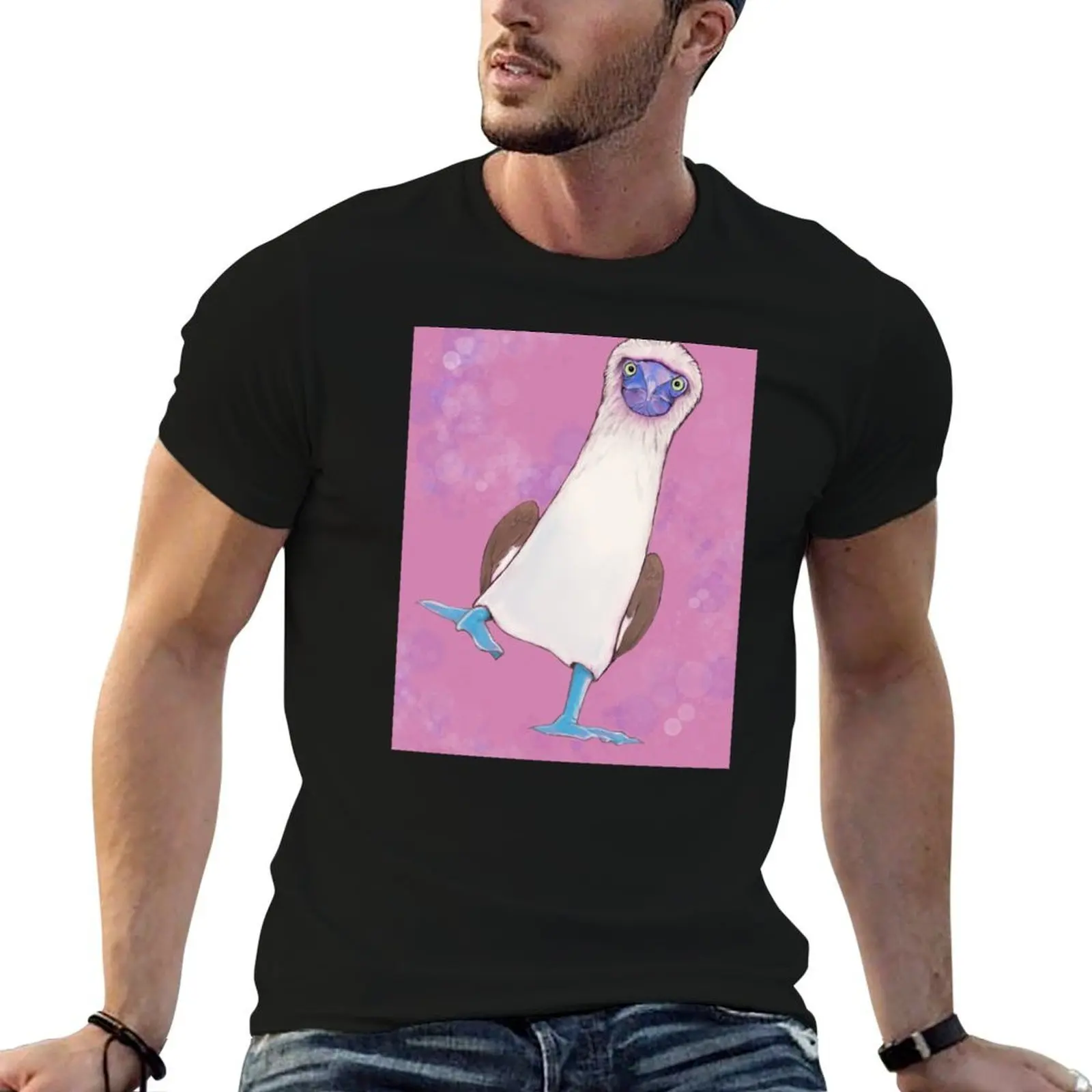 

Blue Footed Booby T-Shirt t shirts for man cotton man t shirt graphic anime tshirt T-shirt