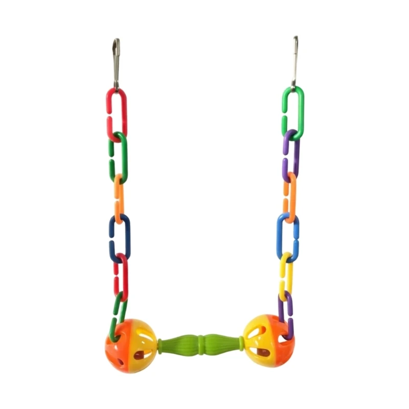 Hanging Cage Bird Toy for Small Birds and Routine Activity Use Q5WC