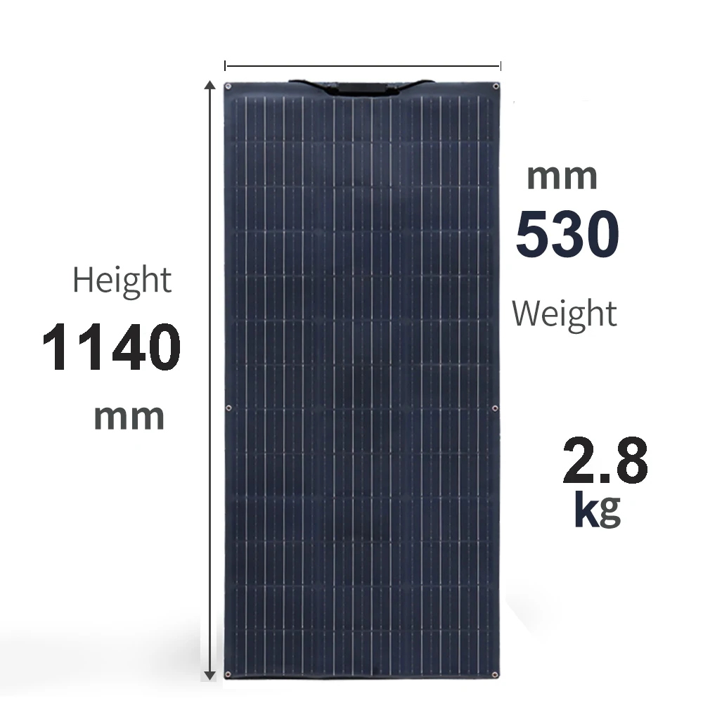 1000w 840w 700w 560w 280w 140w flexible solar panel 12v photovoltaic panel for home car camper roof RV EU Warehouse DHL shipping