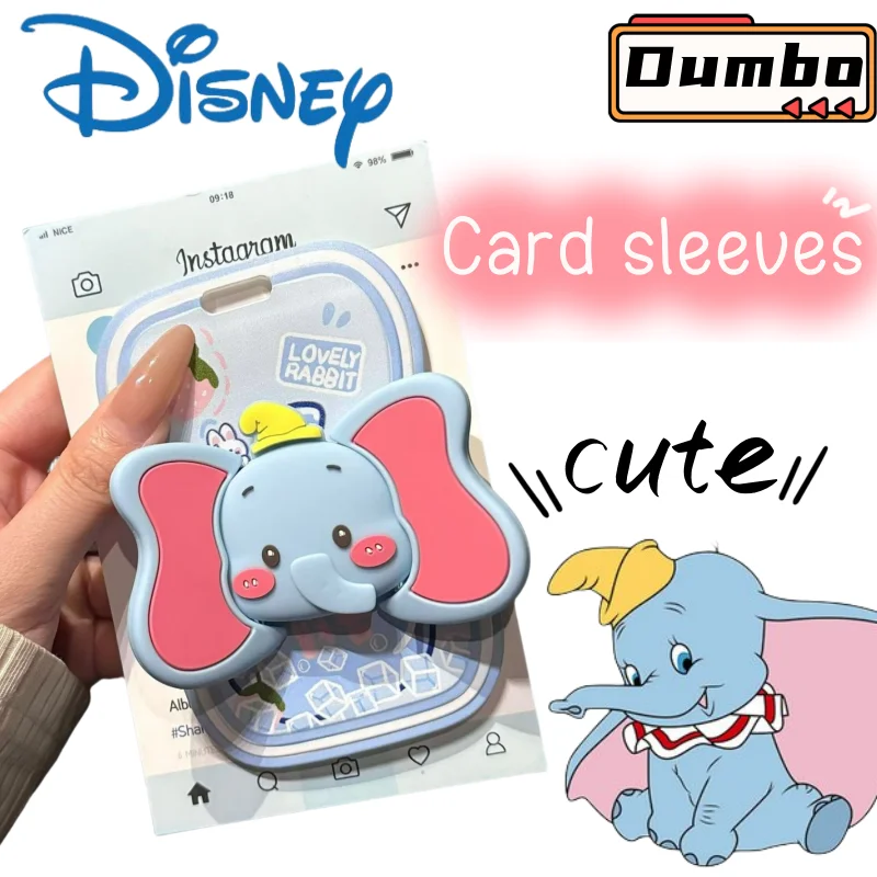

Дамбо милый кавайный мультфильм аниме водонепроницаемый антимагнитный износостойкий студенческий периферийный школьный чехол для удостоверения личности