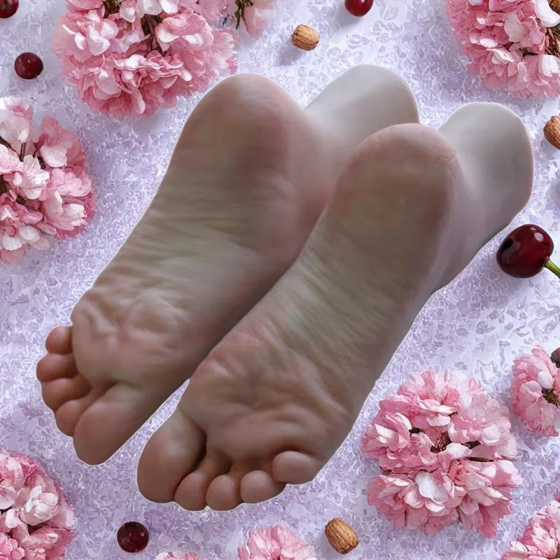 

Женская силиконовая модель ног, реалистичный манекен, фетиш для ногтей, обувь для ногтей, демонстрация ювелирных изделий