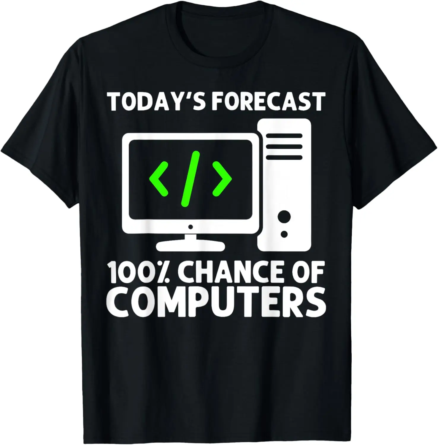 

Cool Computer For Men Women Computer Geek Tech Coding Nerd T-Shirt