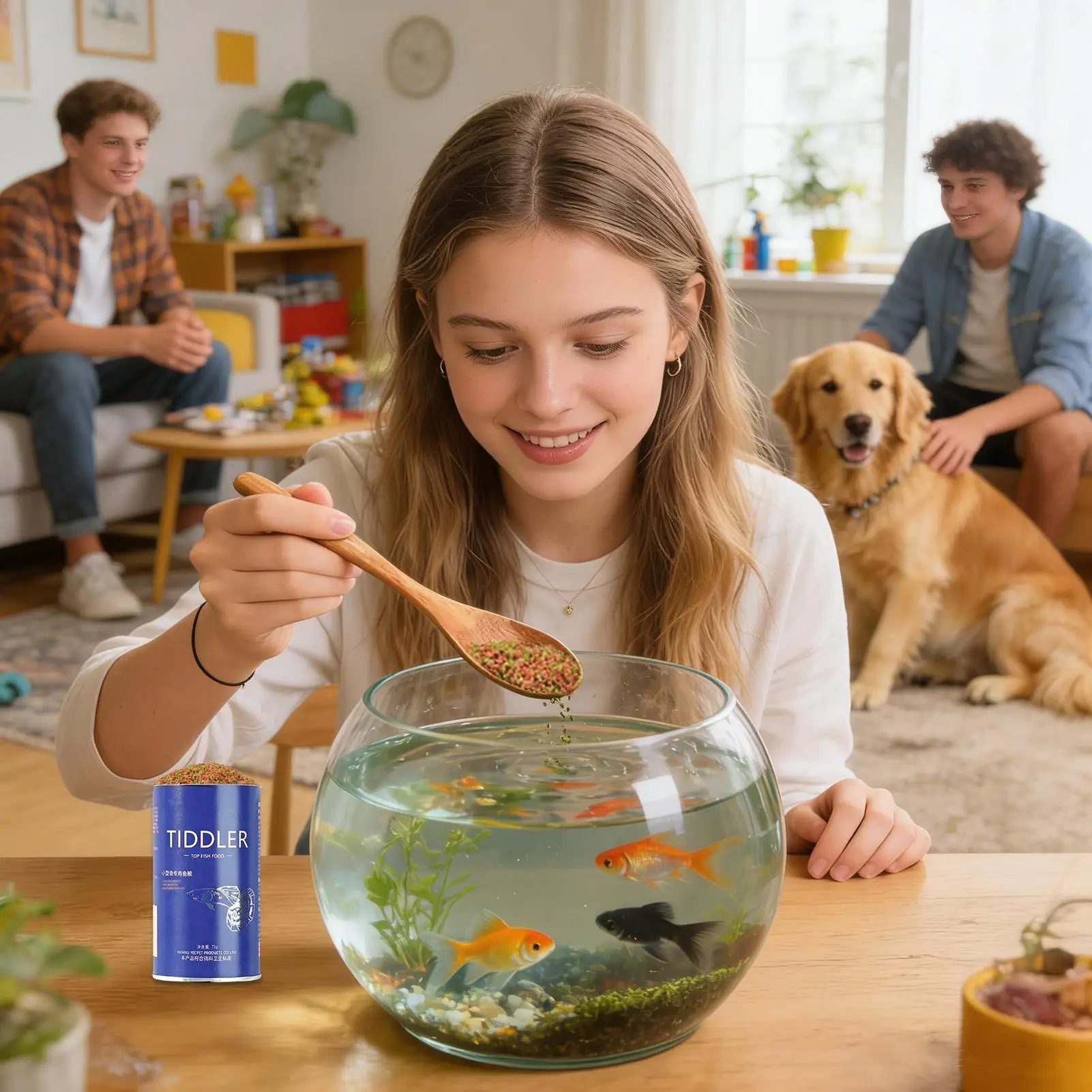 Fischfutter-Pellets Aquarium-Leckereien Kleines Betta-Fischfutter für Züchter Hobbyisten Süßwasser-Angler Zuhause Büro Geschäfte Läden