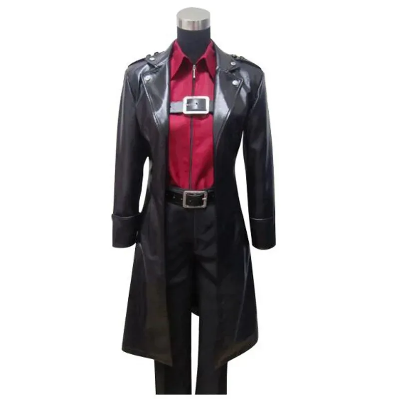 2025 anime eren jaeger levi mikala cosplay traje longo casaco de couro camisa calças terno design original personalizado louco