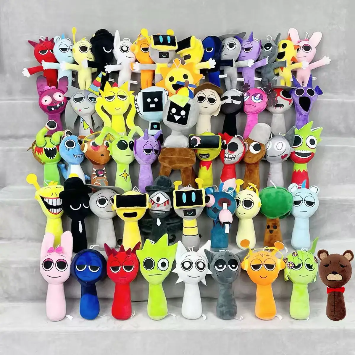 53styles Sprunki Plush Toys Sprunki Incredibox Plush Doll Sprunki Game Pillow Kids Birthday Gifts Stuffed Dolls Christmas Gift