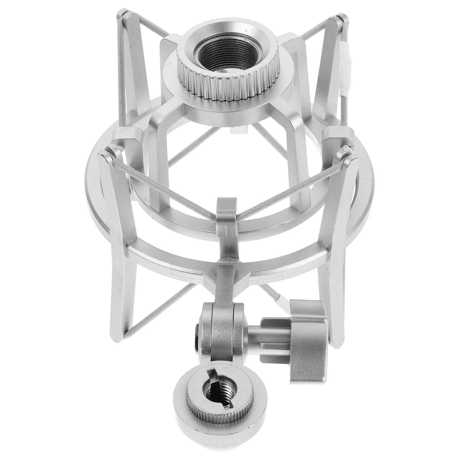 

Microphone Shock Holder Sturdy Plastic Mic Stand Adjustable Mic Holder For Recording Clamp Design for Recording Stable