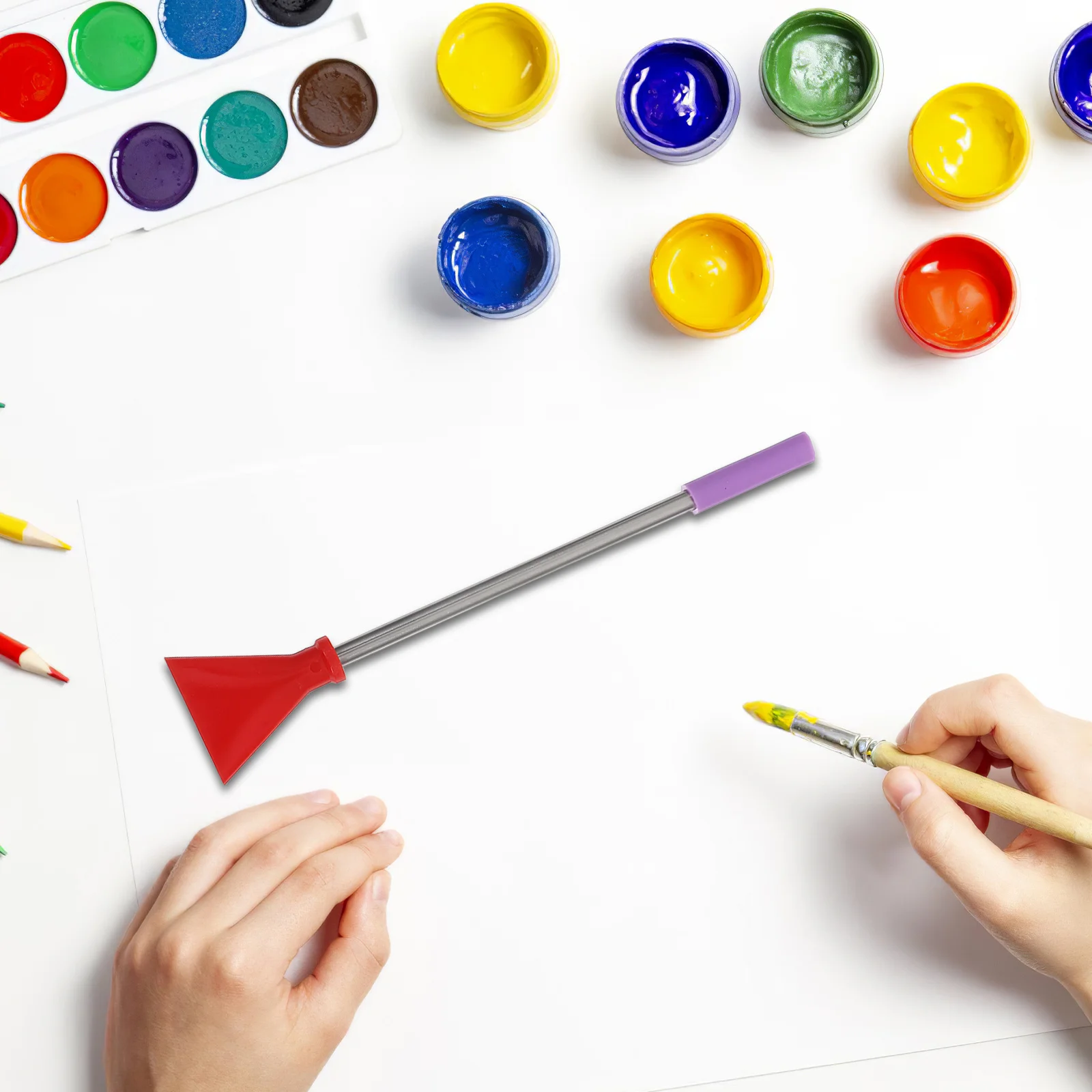 

1 set 1 Set Art Nozzle Kit Stainless Fluid Control For Acrylic Pouring Painting Diy Projects Tools Accessories