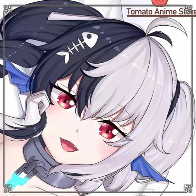 

Japanese Anime Murmaider-Hololive Vtuber Sexy Dakimakura Cozy Otaku Pillow Cover En Gifts New LJ
