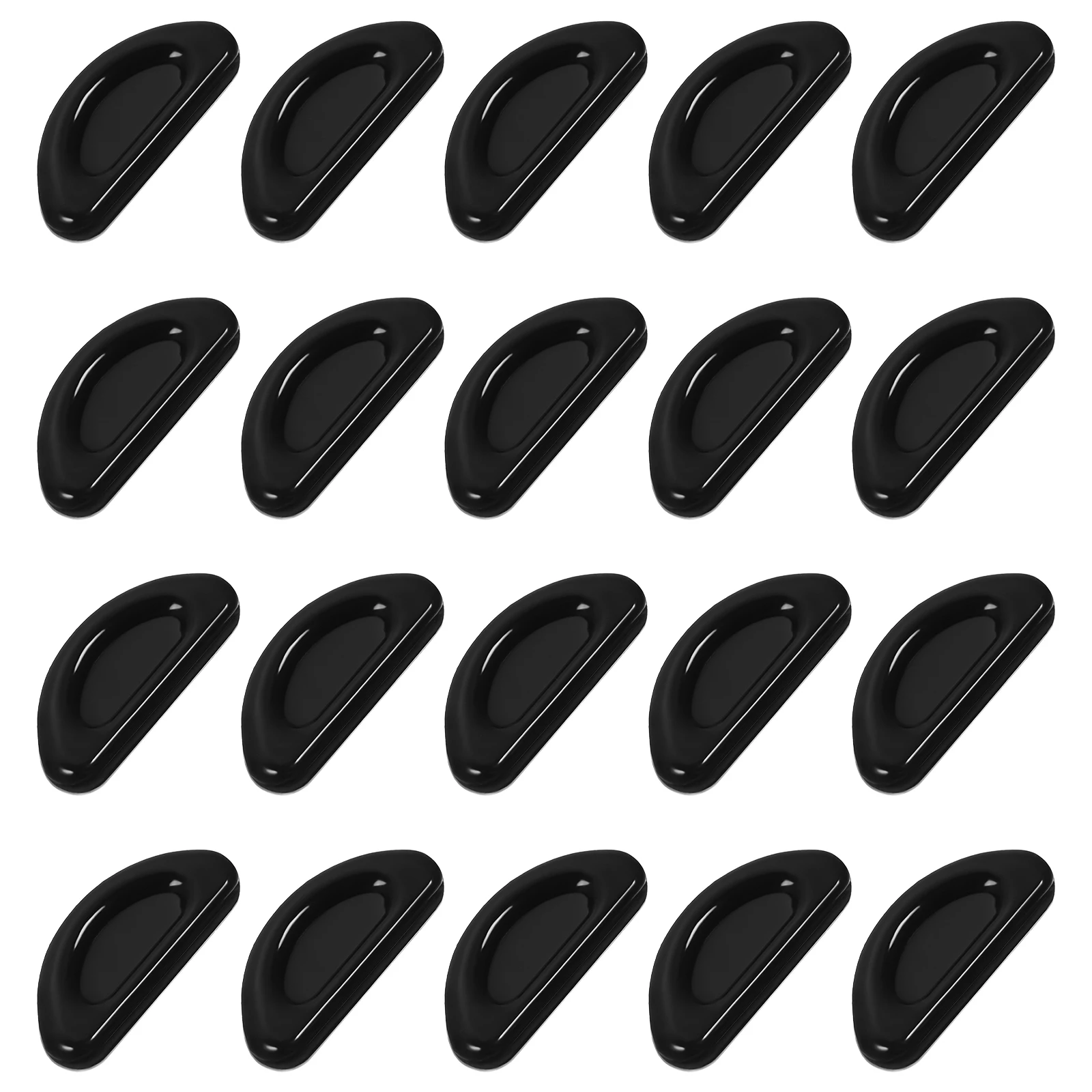 

10 Pairs Nose Pads Self Adhesive Silicone Non Slip Eyeglasses Accessories Height Increase Anti Skid Pad For Glasses Spectacles