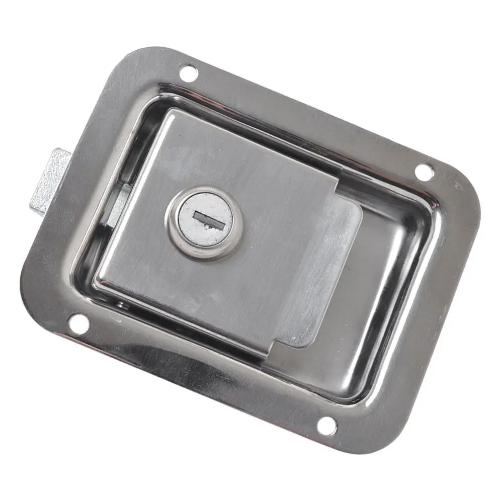 

Tool Box Lock For Trailer Toolbox Stainless Steel Toolbox Paddle for RV Trailer UTV ATV Replacement SecureLatch Hardware