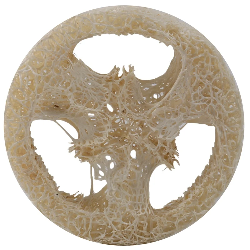 

ABGH-200 Pieces Of 4-6 Cm Diameter Loofah Slices DIY Custom Soap Tools, Cleaning Supplies, Sponge Washer