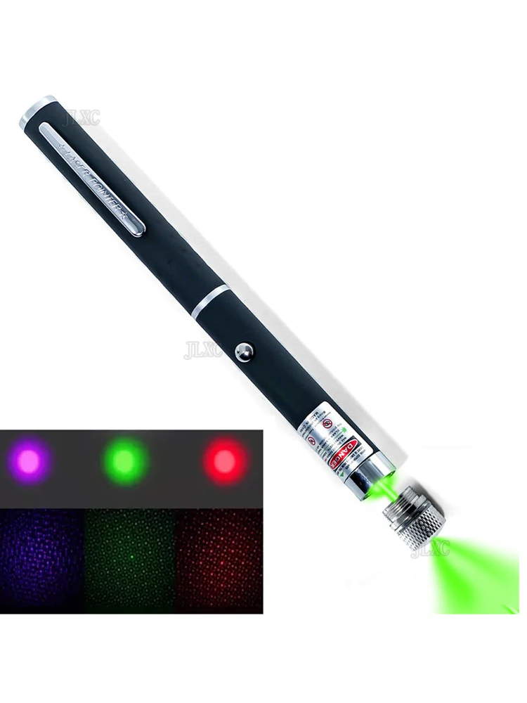 (Geerijdbare batterijen niet meegeleverd) Groene Rode Laserpointer Onderwijshulpmiddel Automatisch Katten Speelgoed Laser Focus Laserpen Combinatie - afbeelding 2