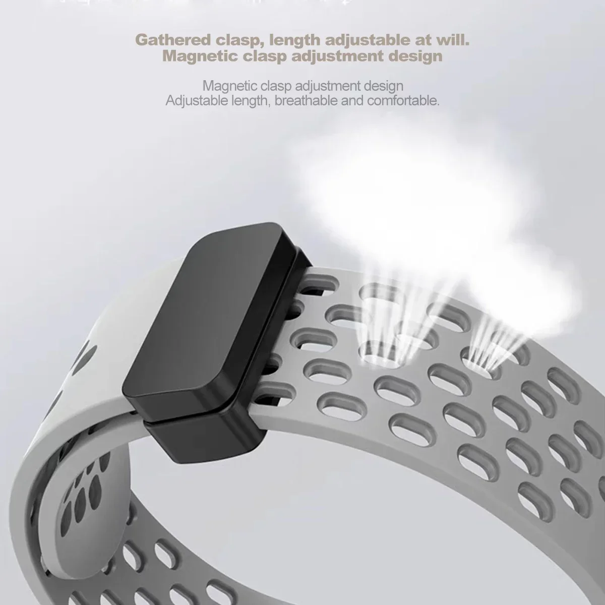 20 22 26 مللي متر ل Garmin Fenix 8 47 مللي متر 7X 7 Pro Fenix 6X 5X 5Plus Tactix 7 سريعة تناسب سيليكون شريط مغناطيسي Forerunner 965 970 حزام #3