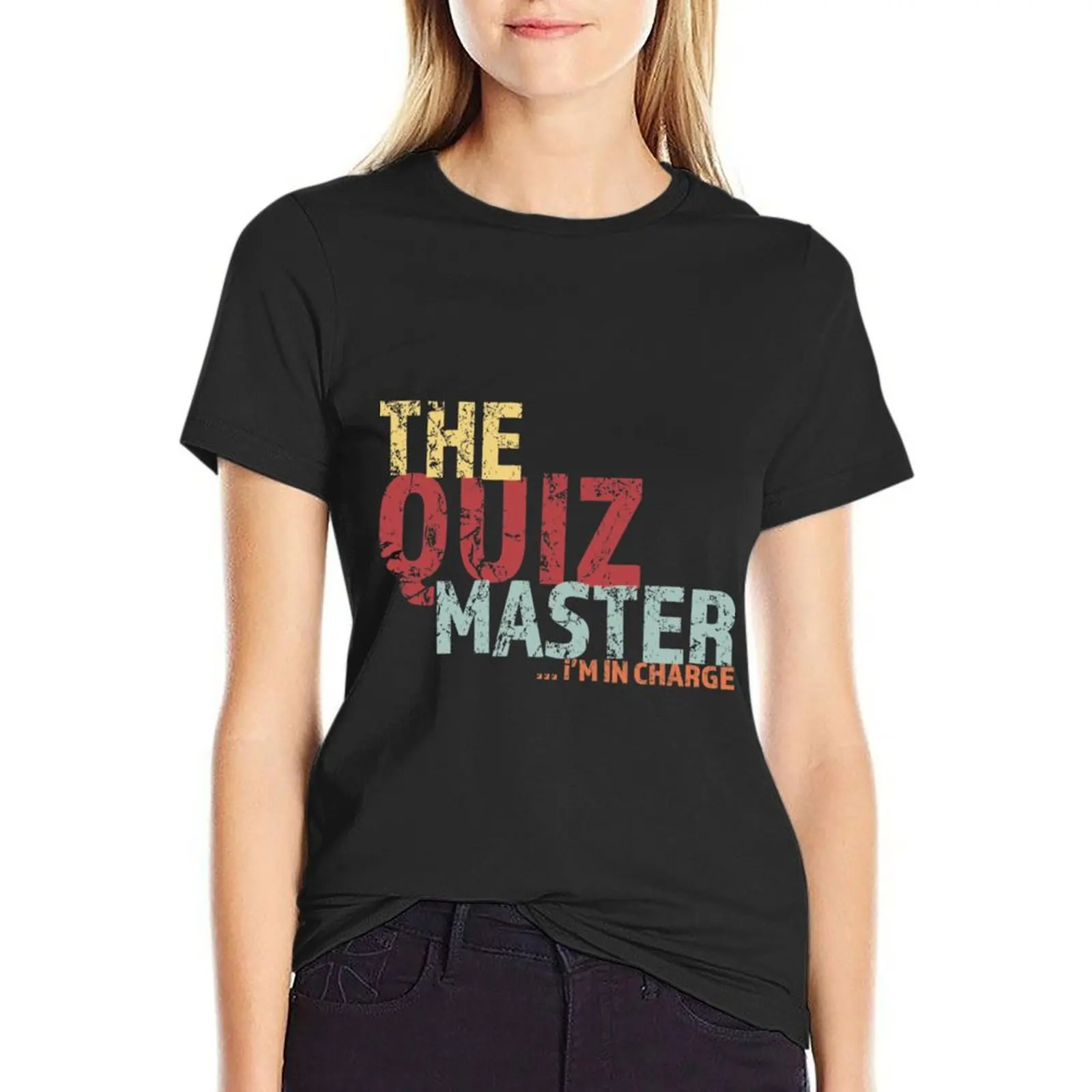 

Quiz master Pub Quiz Team Essential T-Shirt anime customs t-shirt dress for Women plus size